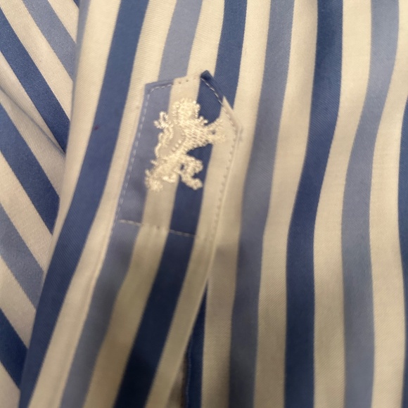Bugatchi fine dress shirt Mens 16/40 - Picture 3 of 4